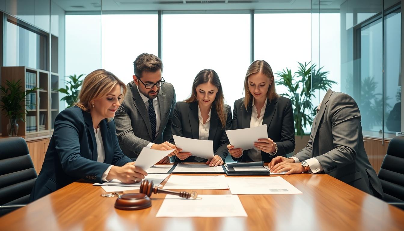 Senior legal support team